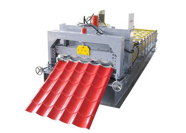 چین 28-220-1100 Aluminum Roof Panel Roll Forming Machine , Tile Forming Machine تامین کننده