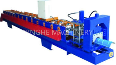 چین GI Colored Steel Cold Roll Forming Machine With Electric Tile Cutting Machine تامین کننده