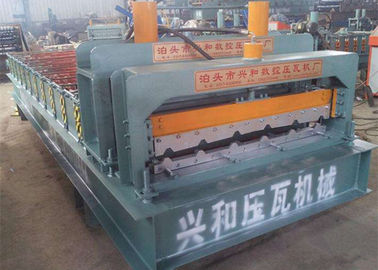چین PPGI Roof Panel Roll Forming Machine , Corrugated Sheet Roll Forming Machine تامین کننده