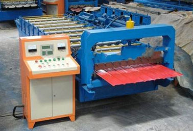 چین 3KW 380V Trapezoidal Sheet Roll Forming Machine For Steel Wall Panel Making تامین کننده