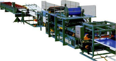 چین Colored Steel Continuous Sandwich Panel Production Line With 5 Tons Capacity تامین کننده