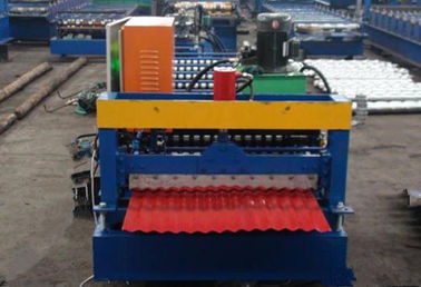 چین 380V Electrical Corrugated Roll Forming Machine For 850mm Width Roofing Sheet تامین کننده