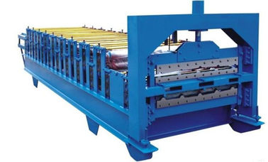 چین Automatic GI Steel Stud Roll Forming Machine With Hydraulic Decoiler Machine تامین کننده