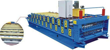 چین Electric Control Double Layer Roll Forming Machine , Cnc Roll Forming Machine تامین کننده