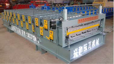 چین 840-910 کاشی دو لایه ساخت ماشین آلات / ماشین آلات مواد ساختمان تامین کننده